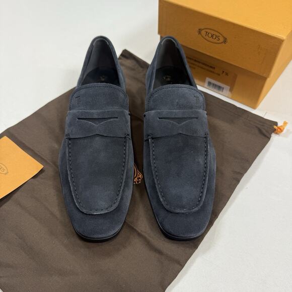 Tod’s MOCASSINO GOMMA LEGGERA Penny Loafer Size 7.5UK/9US New In Box MSRP $825 main image 7